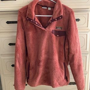 L.L. Bean Hi-Pile Fleece Pullover